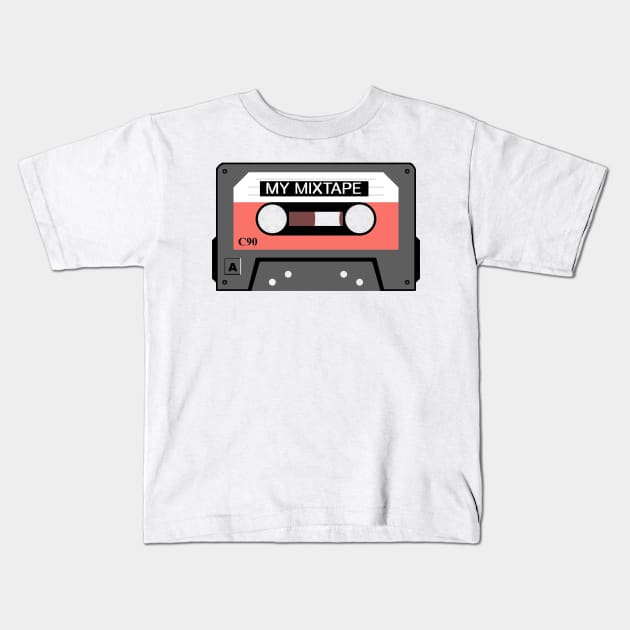 My Mixtape Kids T-Shirt by DavidASmith